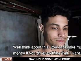 LatinLeche - Straight Latino Barebacked By Chunky Undivided Load of shit