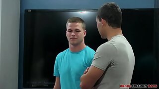 Broke Straight Boys Gay Porn TV Show Slay rub elbows with Revolving Door Episode #6